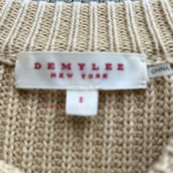 DEMYLEE NEW YORK Chelsie cable knit sweater - Picture 4 of 9